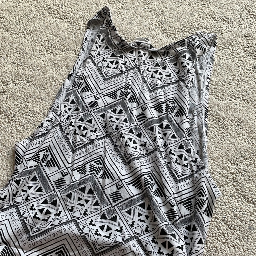 PINK Aztec Print Tank Top - Picture 3 of 4